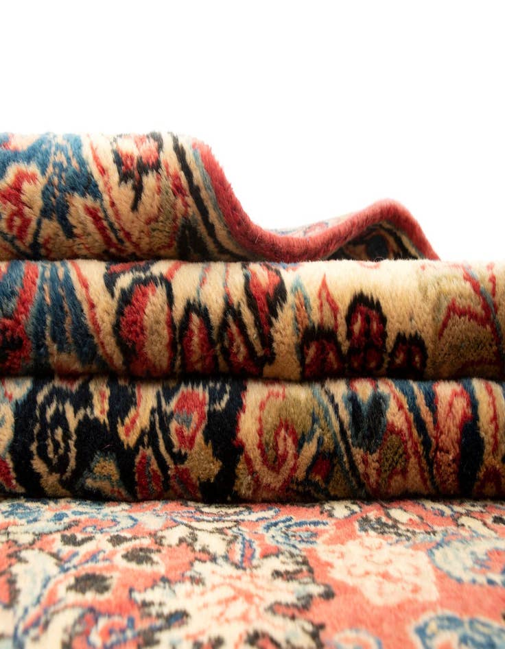 Detail image of 9' x 12' 1  Hand Knotted Sarough Persian Wool Rug