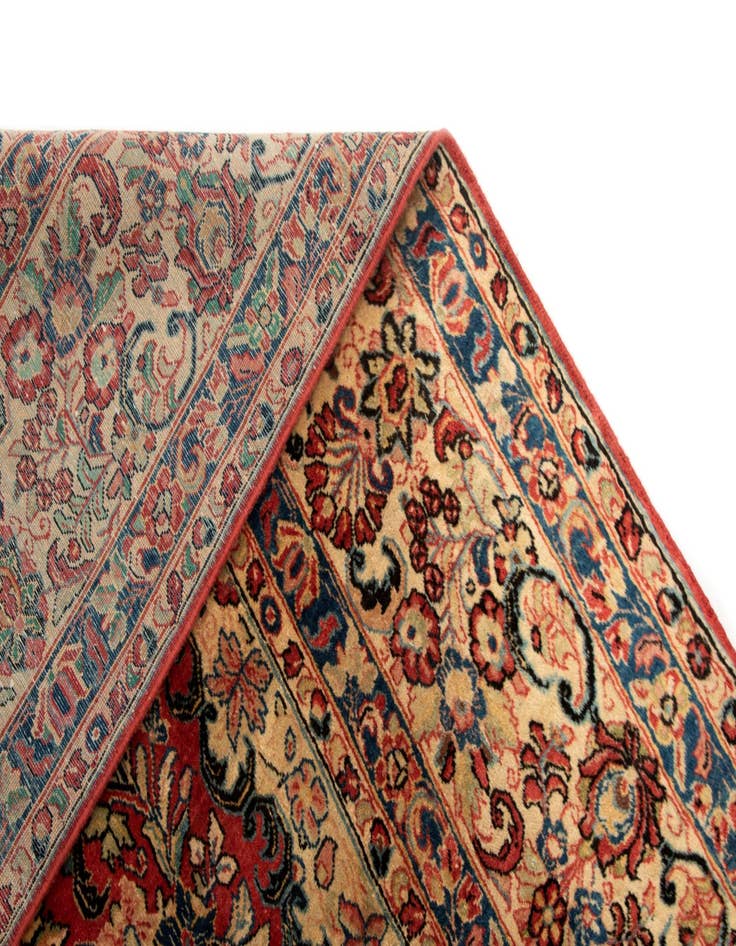 Detail image of 9' x 12' 1  Hand Knotted Sarough Persian Wool Rug