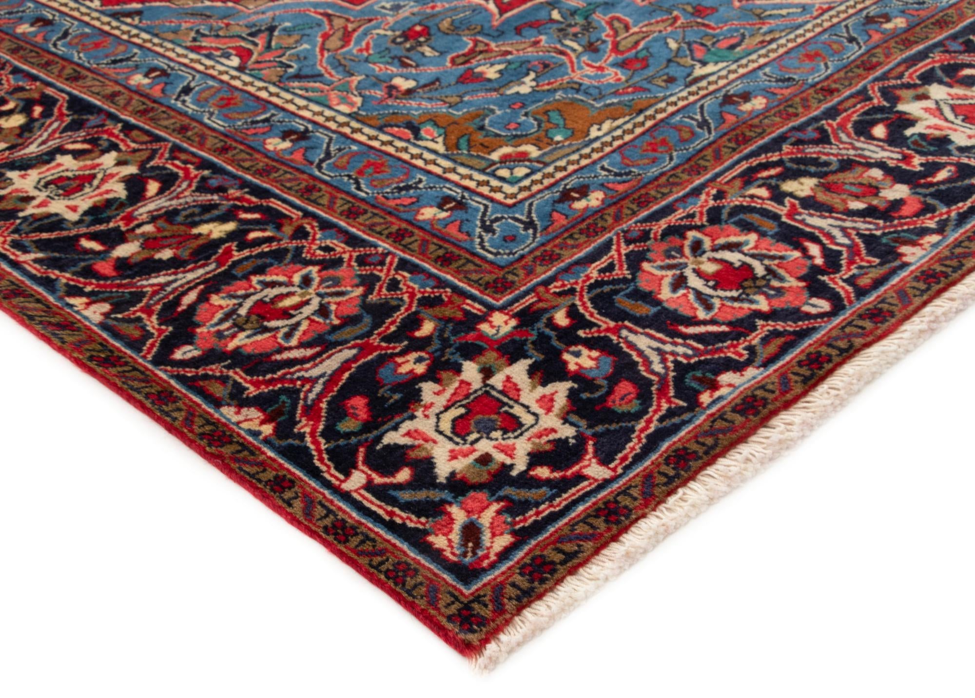 7' 4 x 10' 10 Hand Knotted Sarough Persian Wool Rug