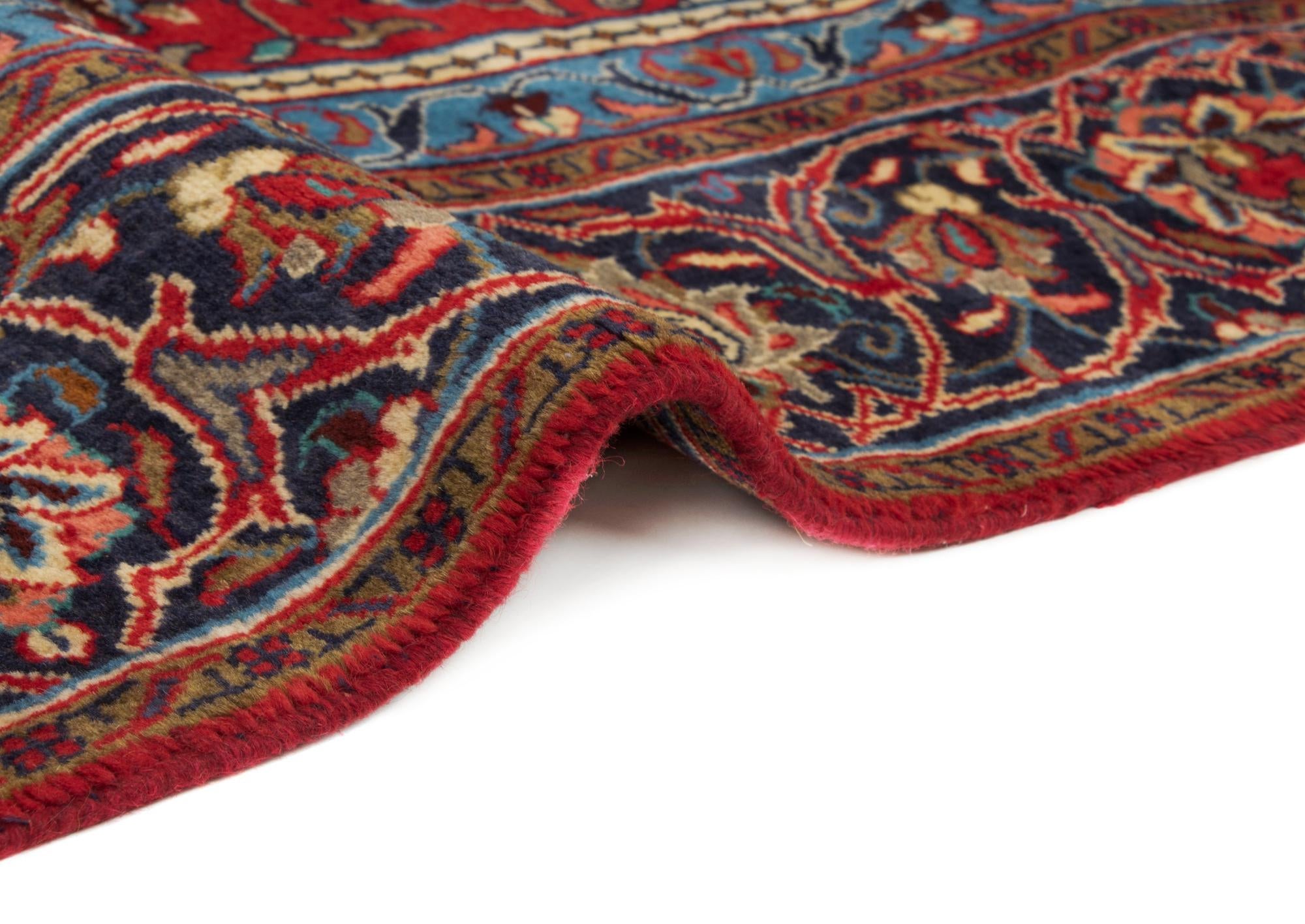 7' 4 x 10' 10 Hand Knotted Sarough Persian Wool Rug