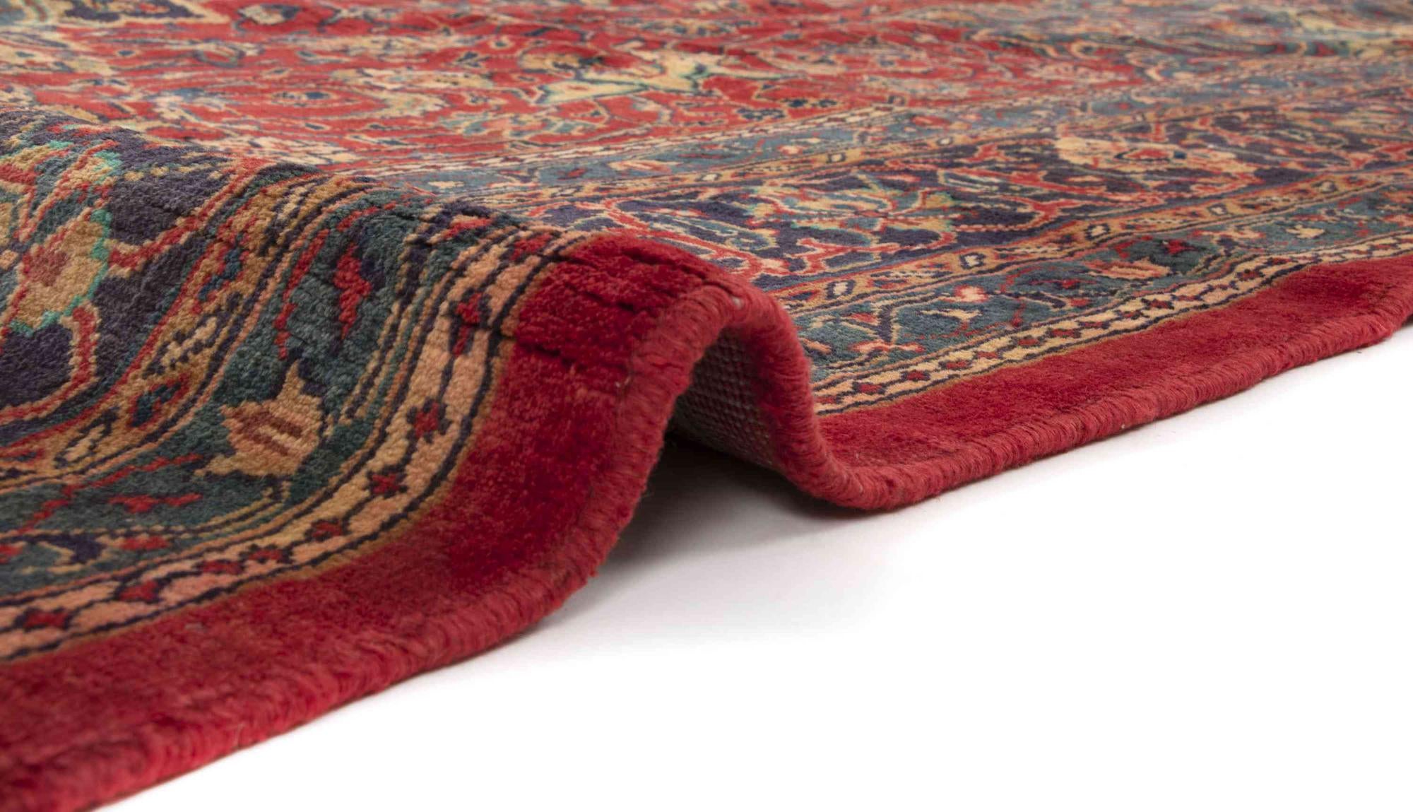 9' 9 x 13' Hand Knotted Sarough Persian Wool Rug