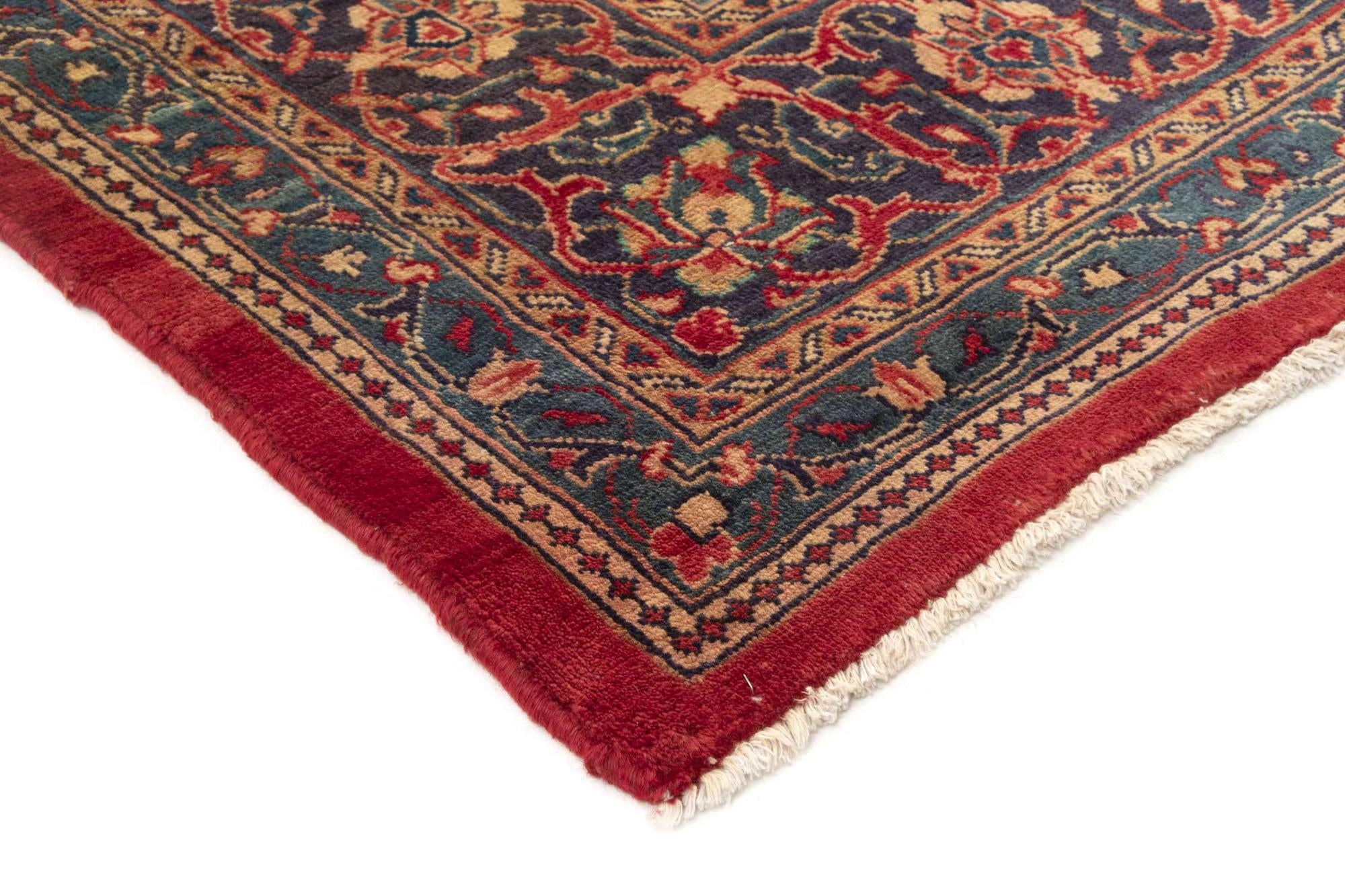 9' 9 x 13' Hand Knotted Sarough Persian Wool Rug