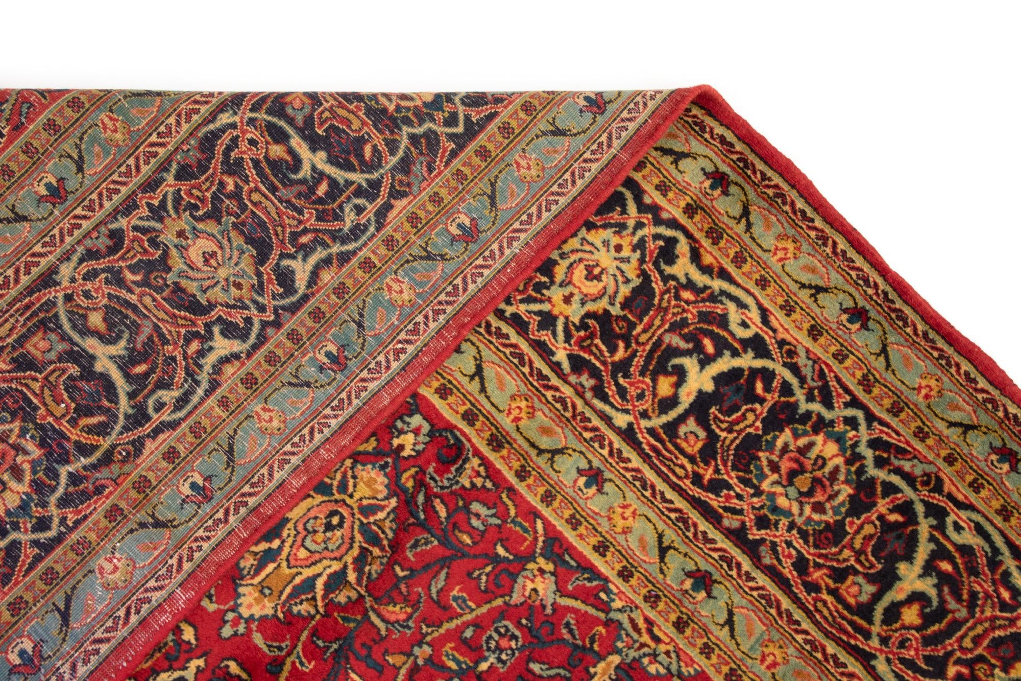 295cm x 415cm Hand Knotted Sarough Persian Wool Rug