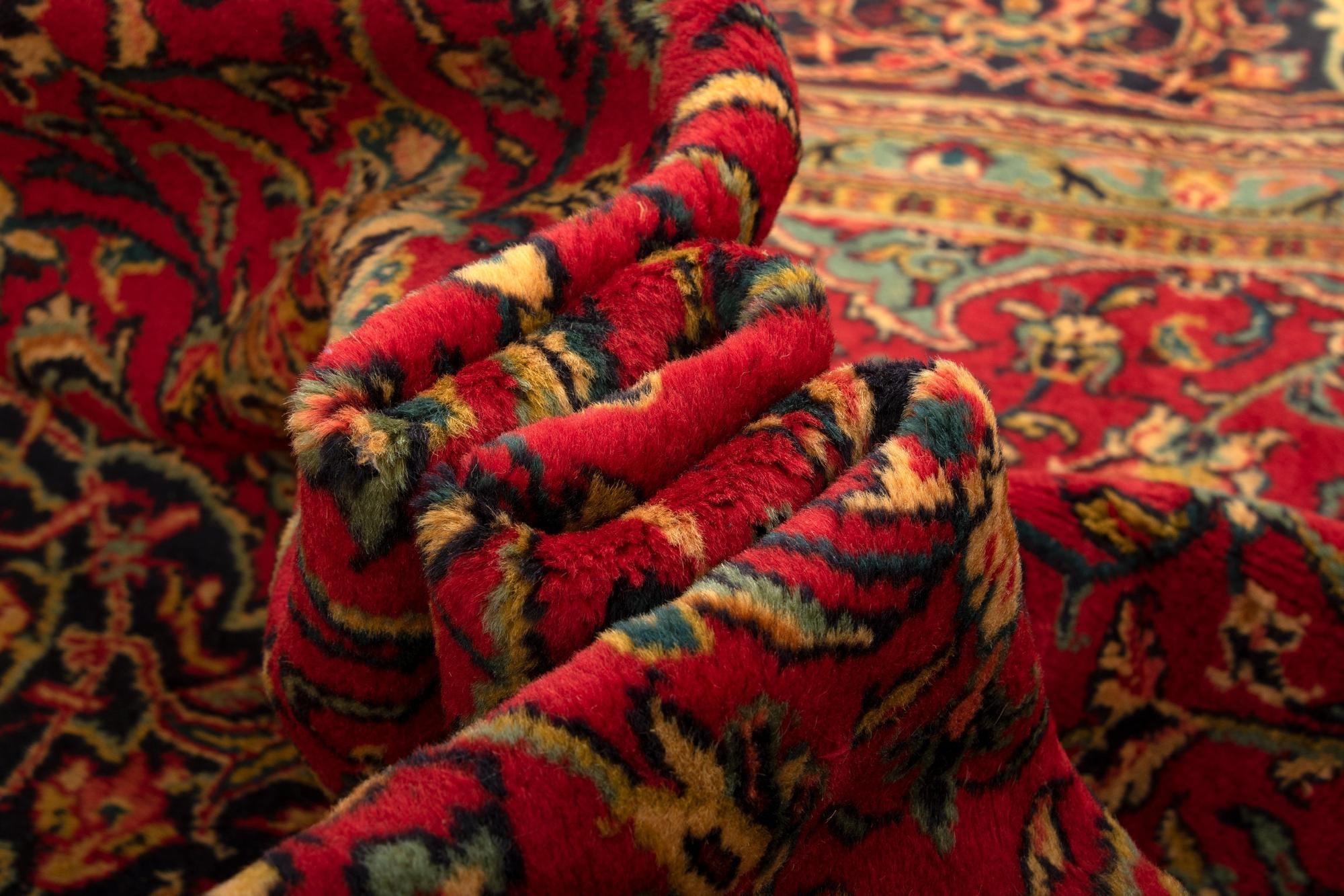 295cm x 415cm Hand Knotted Sarough Persian Wool Rug