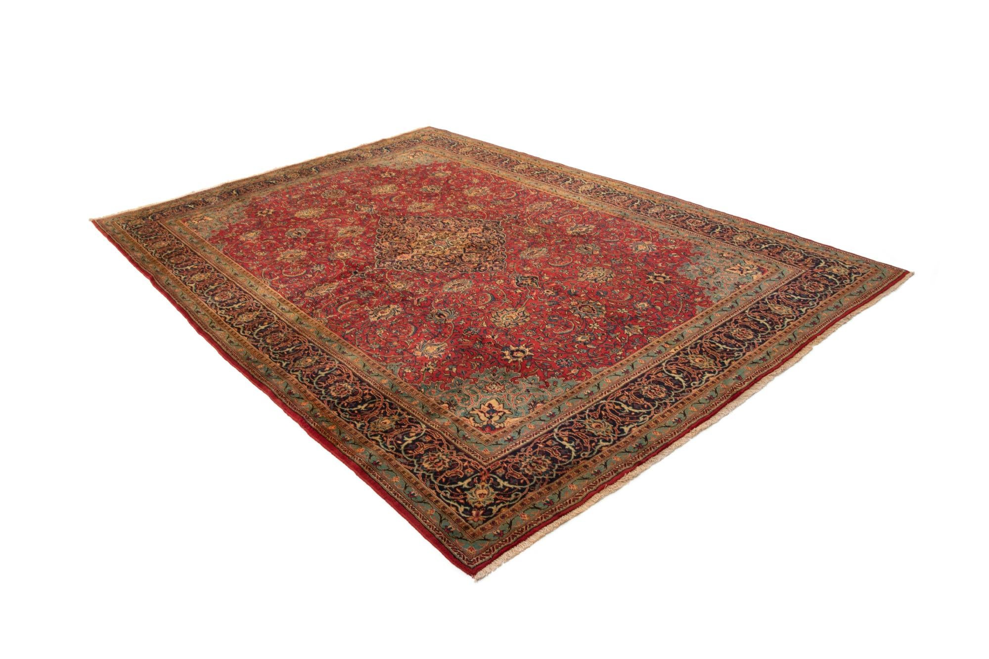 295cm x 415cm Hand Knotted Sarough Persian Wool Rug