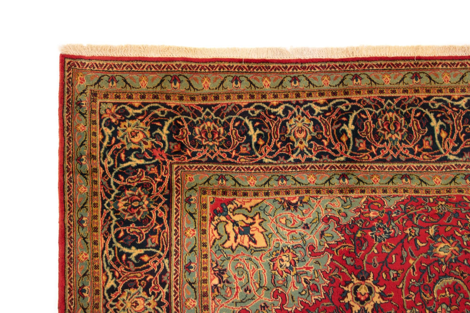 295cm x 415cm Hand Knotted Sarough Persian Wool Rug