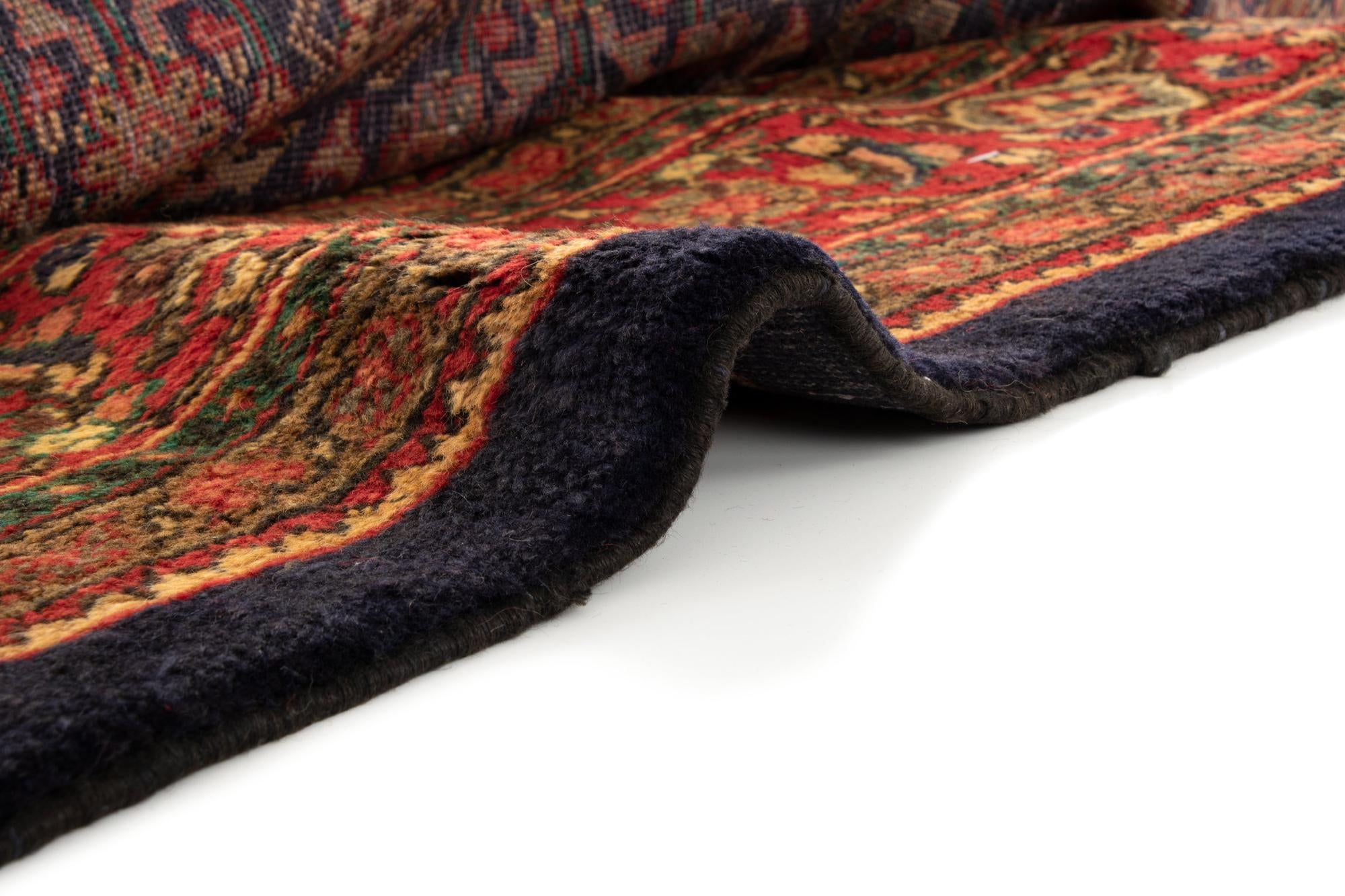10' 2 x 12' 9 Hand Knotted Sarough Persian Wool Rug