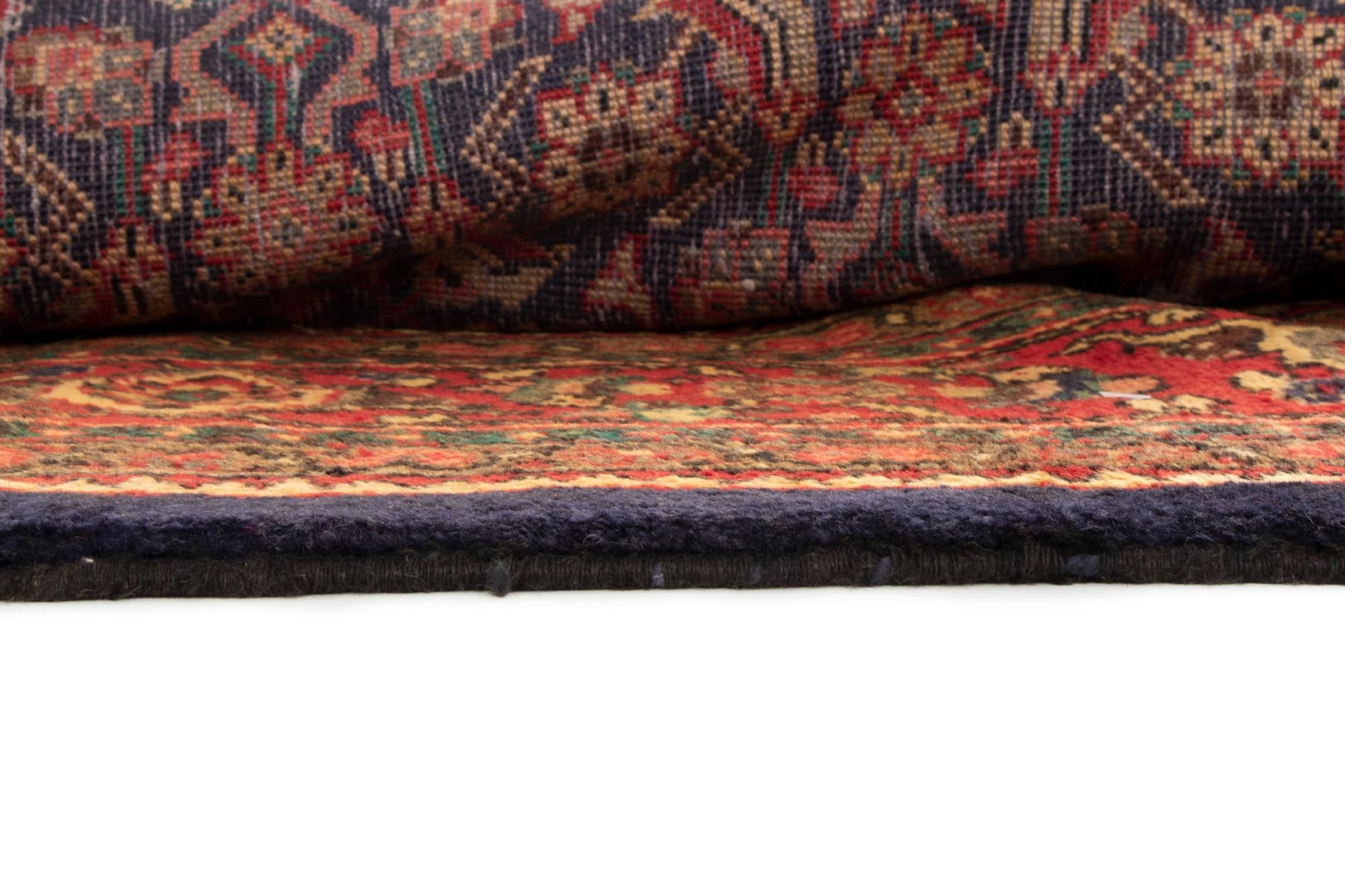 10' 2 x 12' 9 Hand Knotted Sarough Persian Wool Rug