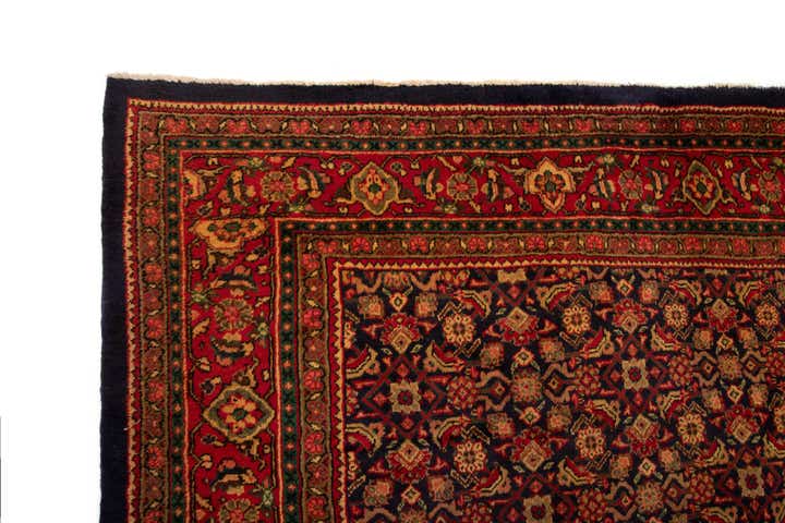 10' 2 x 12' 9 Hand Knotted Sarough Persian Wool Rug