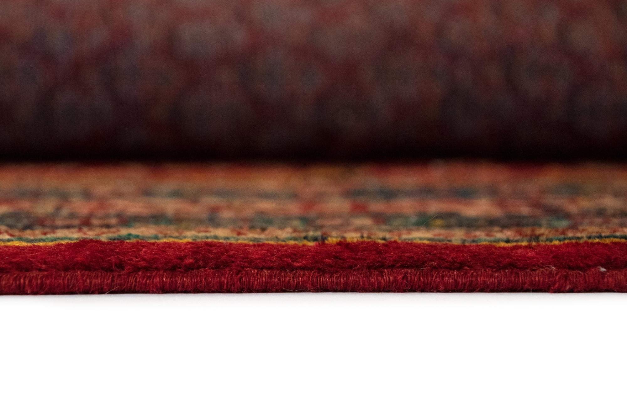 6' 9 x 10' 6 Hand Knotted Sarough Persian Wool Rug