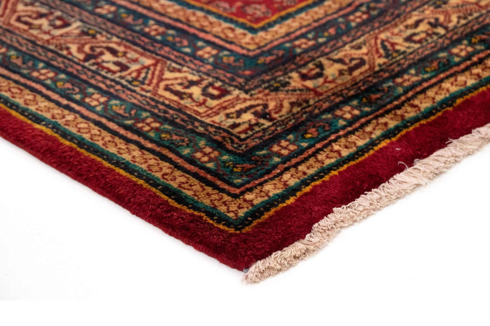 6' 9 x 10' 6 Hand Knotted Sarough Persian Wool Rug