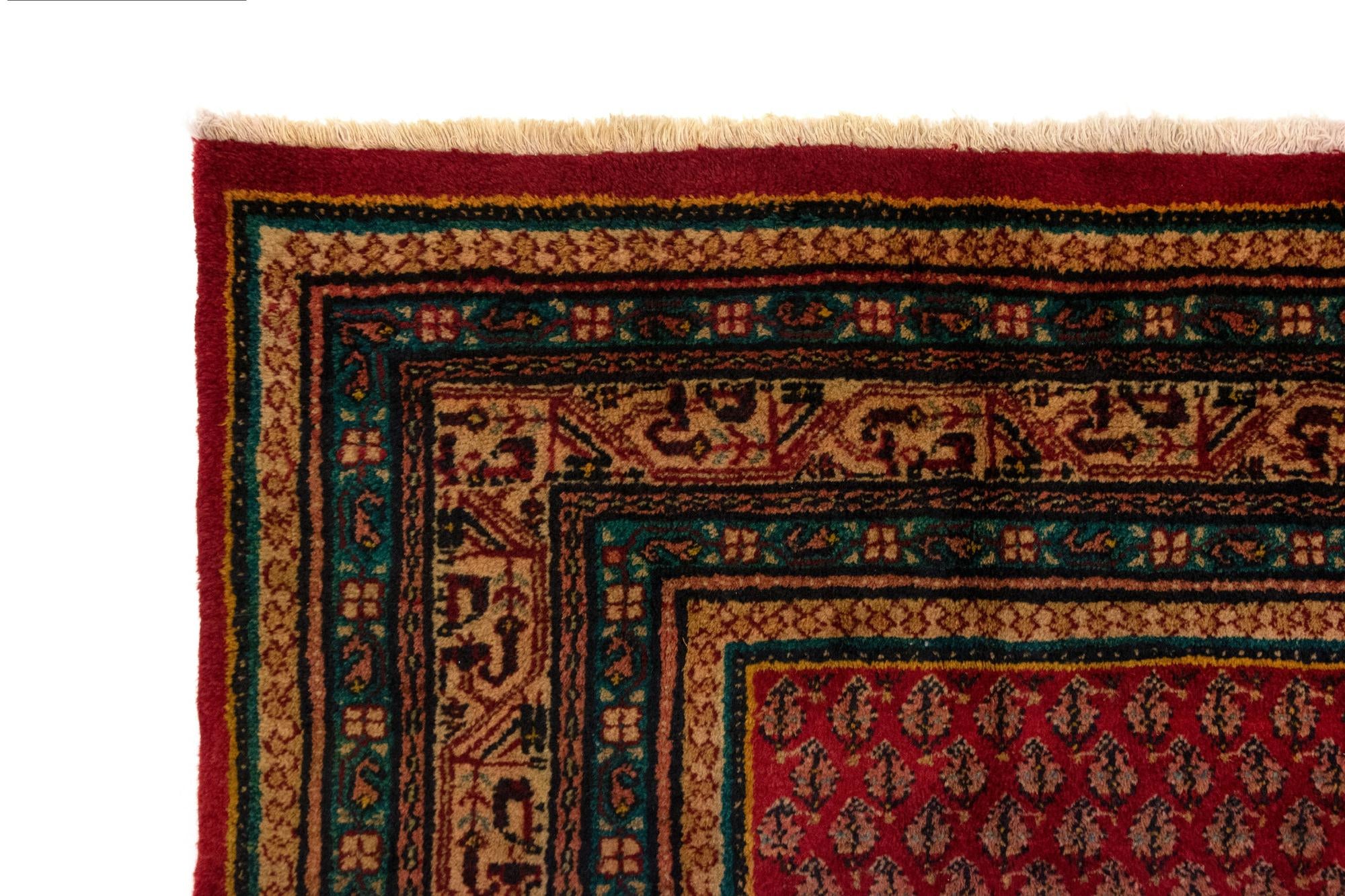 6' 9 x 10' 6 Hand Knotted Sarough Persian Wool Rug