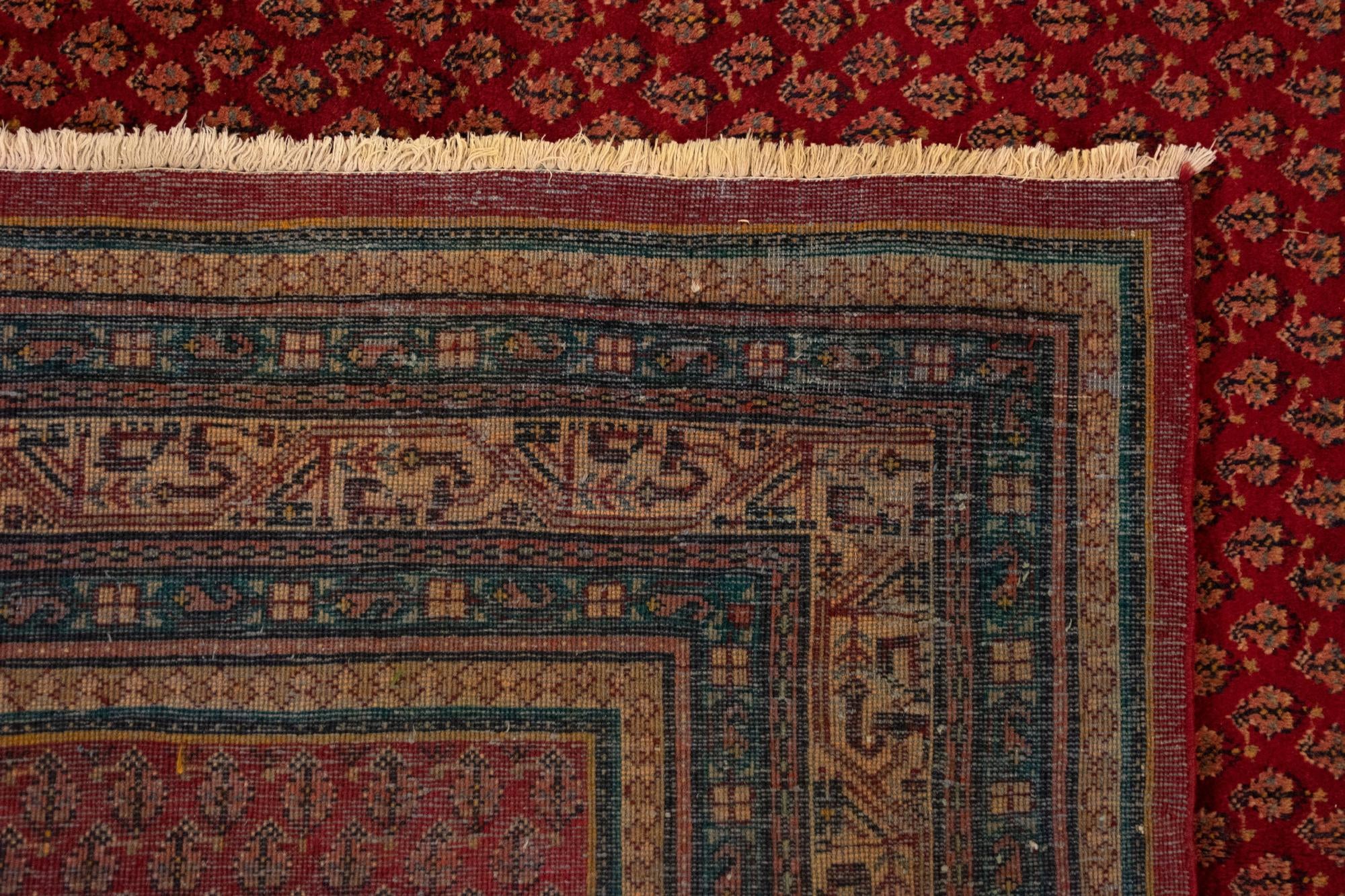 6' 9 x 10' 6 Hand Knotted Sarough Persian Wool Rug