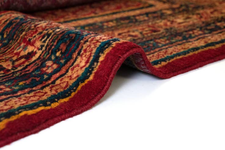 Detail image of 6' 11 x 10' 6 Hand Knotted Sarough Persian Wool Rug