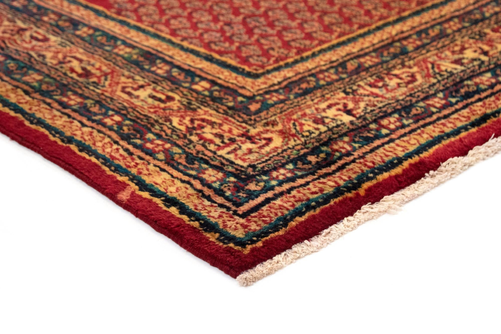 6' 11 x 10' 6 Hand Knotted Sarough Persian Wool Rug