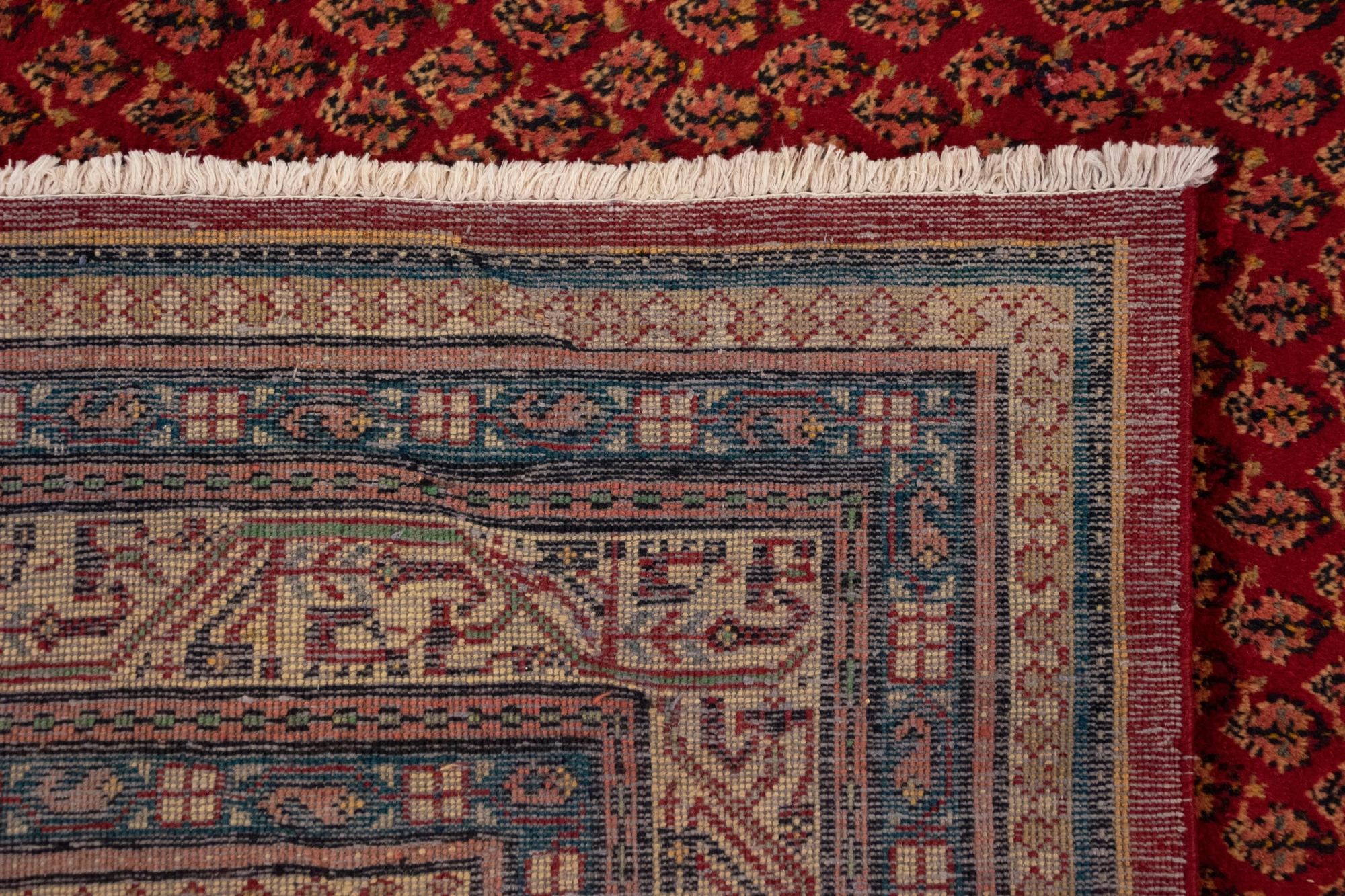 6' 11 x 10' 6 Hand Knotted Sarough Persian Wool Rug