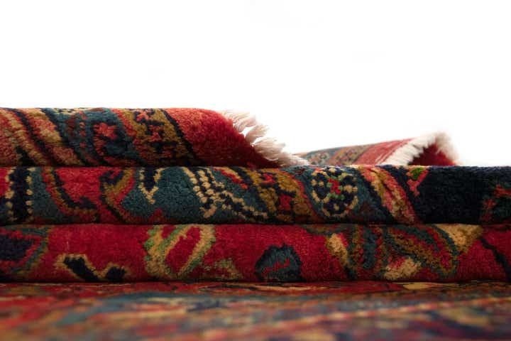 7' 10 x 11' 1 Hand Knotted Sarough Persian Wool Rug