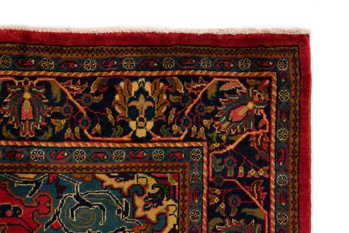 7' 10 x 11' 1 Hand Knotted Sarough Persian Wool Rug