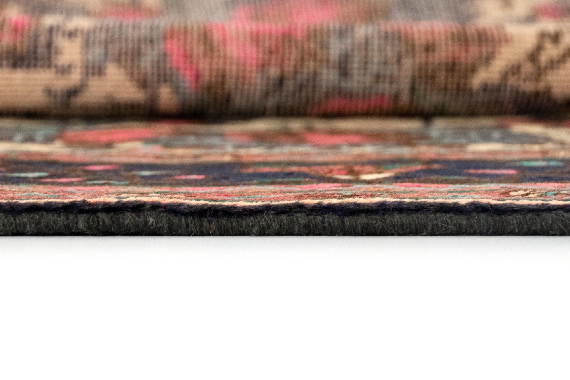 6' 4 x 9' 7 Hand Knotted Sarough Persian Wool Rug