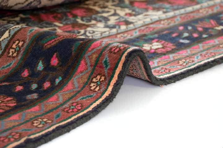 6' 4 x 9' 7 Hand Knotted Sarough Persian Wool Rug