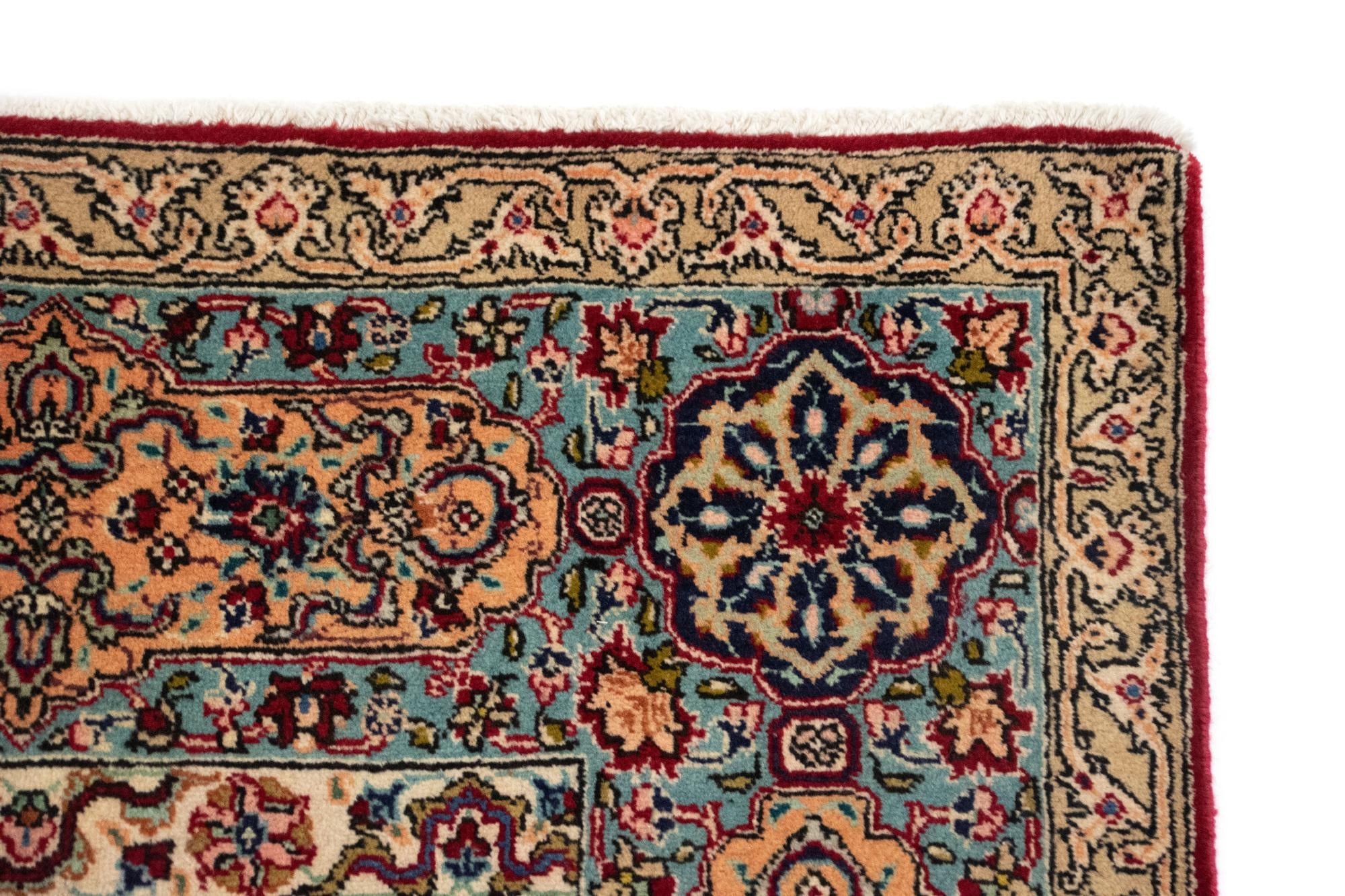 8' 11 x 15' 4 Hand Knotted Sarough Persian Wool Rug