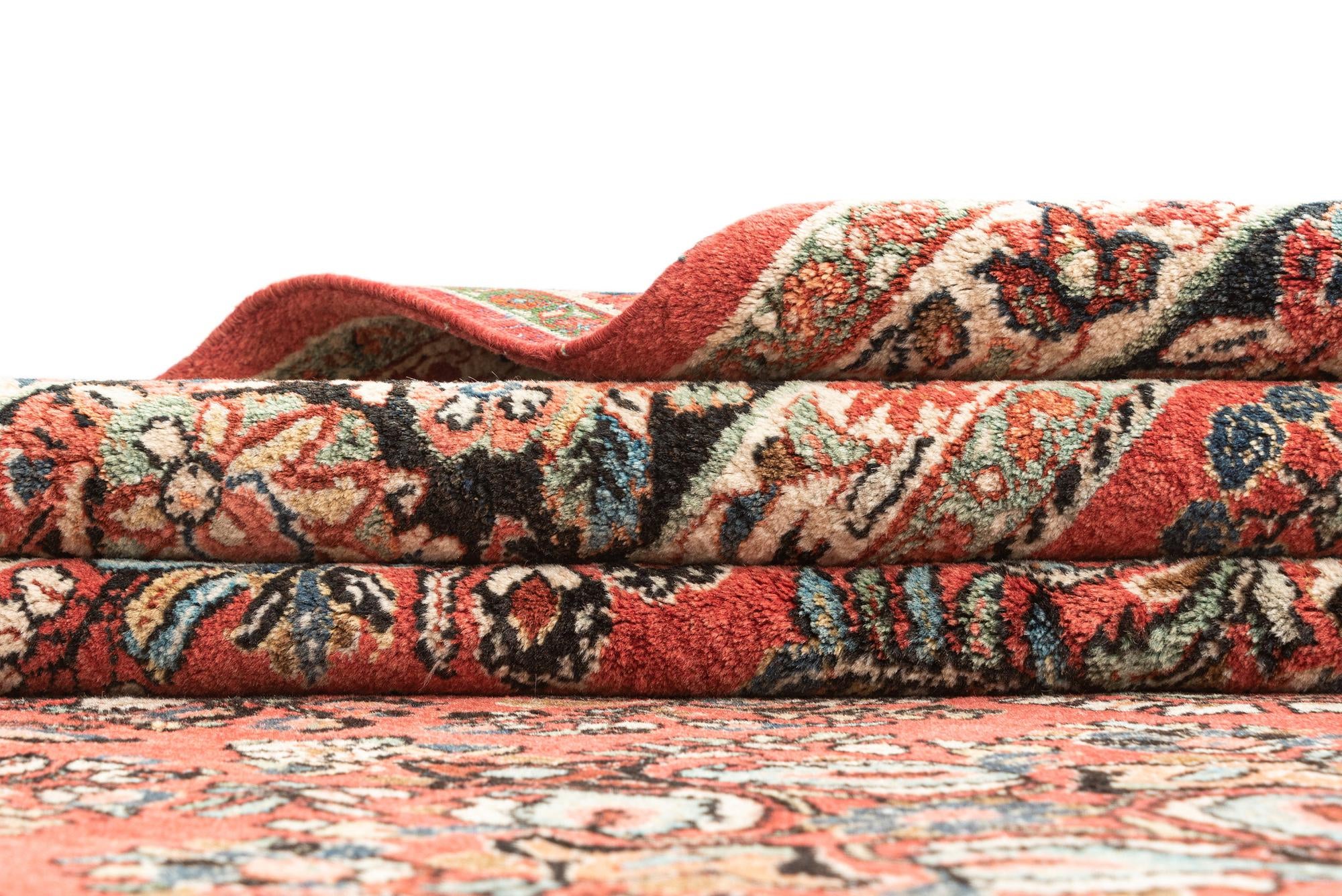 9' x 12' 2 Hand Knotted Sarough Rug
