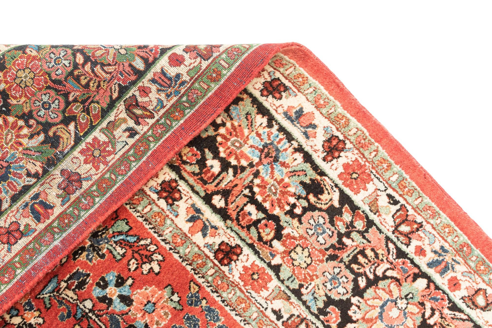 9' x 12' 2 Hand Knotted Sarough Rug