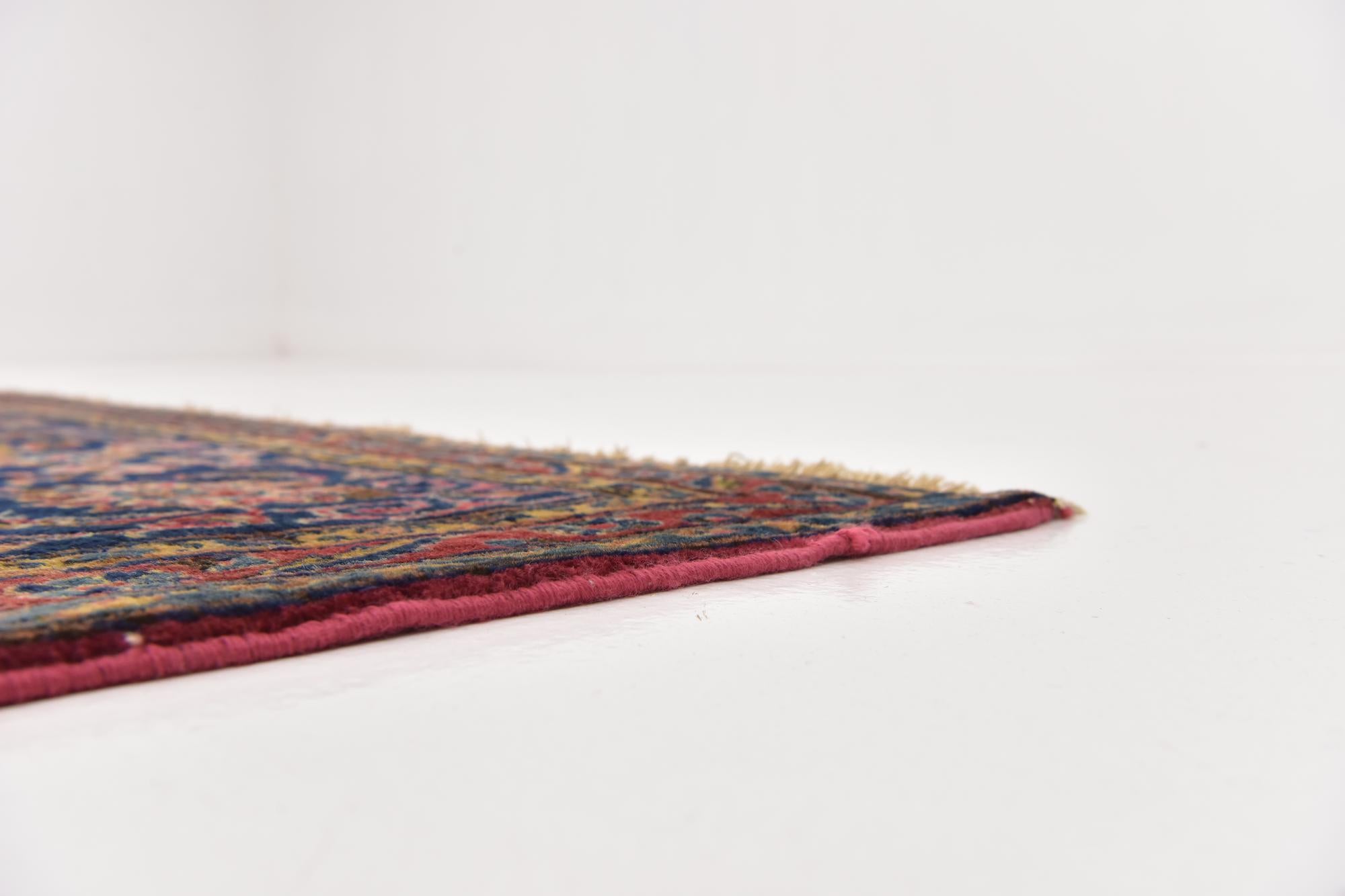 8' 9 x 11' Hand Knotted Sarough Persian Wool Rug