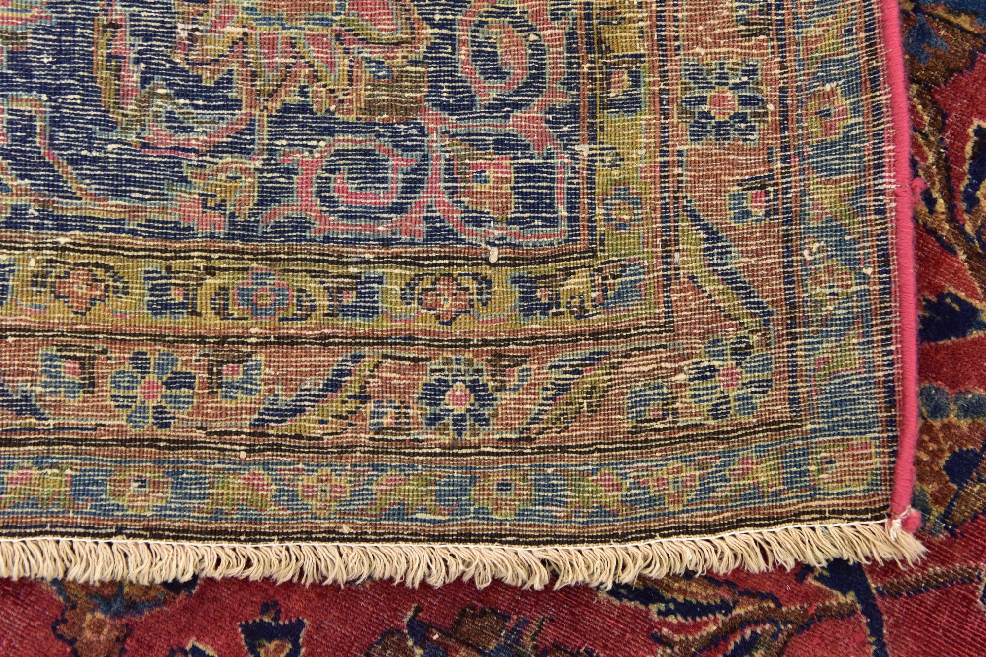 8' 9 x 11' Hand Knotted Sarough Persian Wool Rug