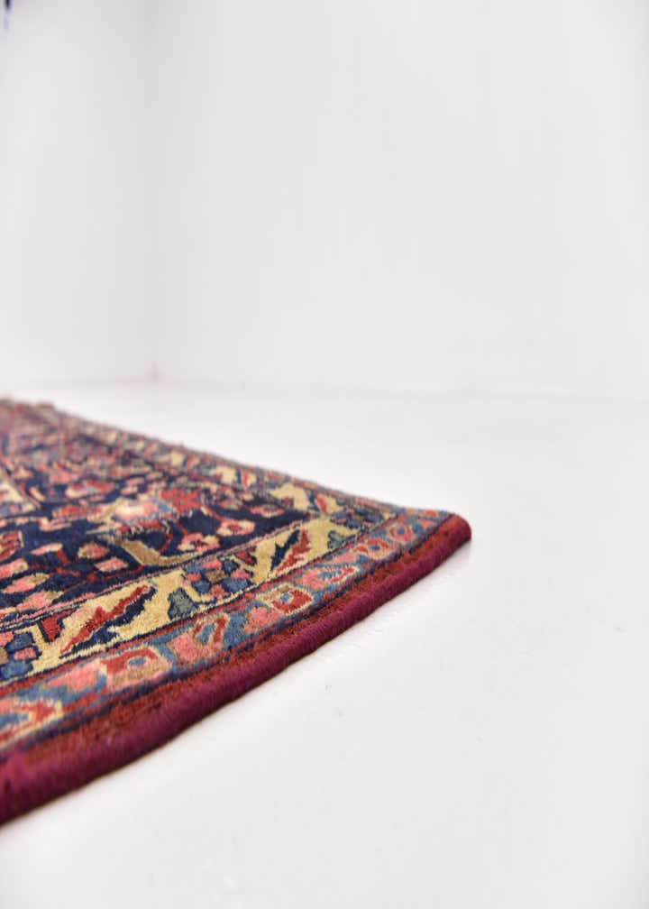 8' 6 x 11' 9 Hand Knotted Sarough Persian Wool Rug