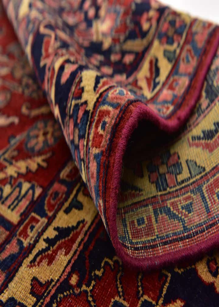 8' 6 x 11' 9 Hand Knotted Sarough Persian Wool Rug