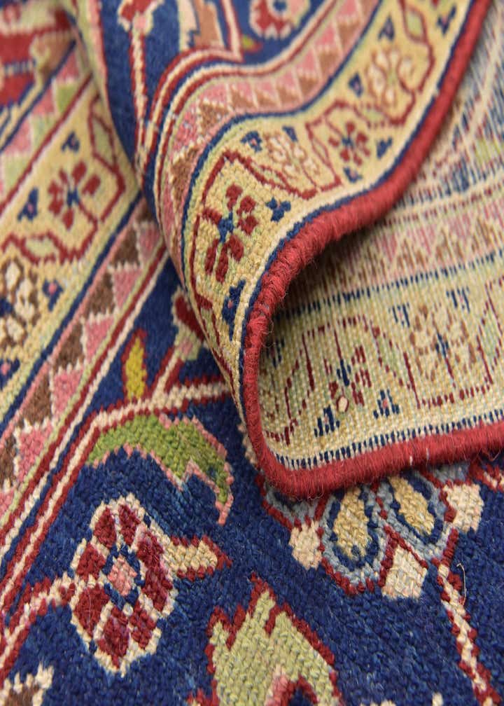 9' 2 x 12' 9 Hand Knotted Sarough Persian Wool Rug