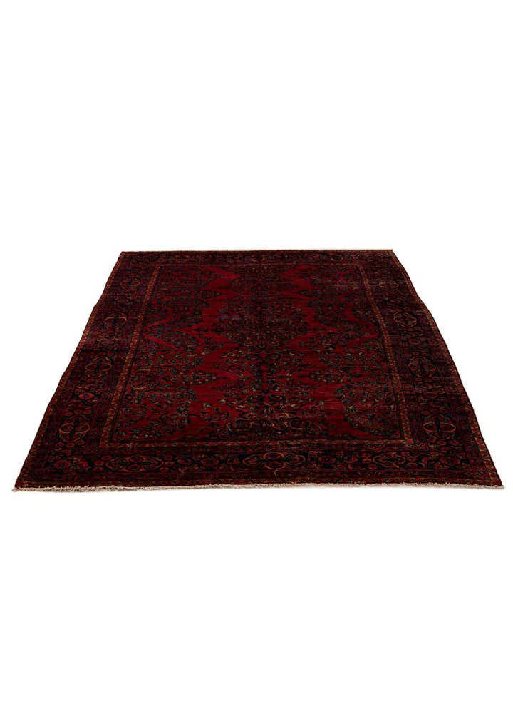 8' 8 x 11' 8 Hand Knotted Sarough Persian Wool Rug