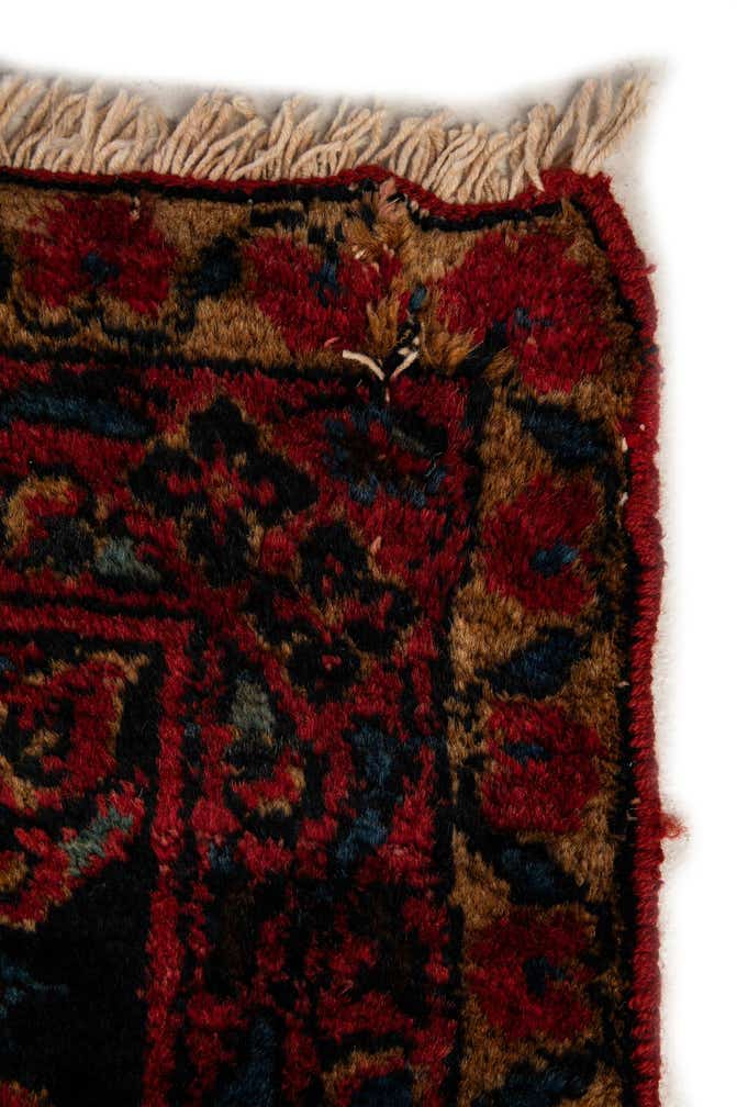8' 8 x 11' 8 Hand Knotted Sarough Persian Wool Rug