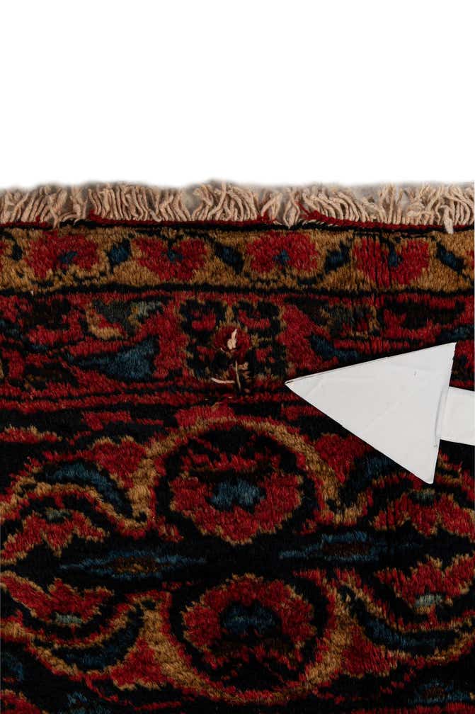 8' 8 x 11' 8 Hand Knotted Sarough Persian Wool Rug