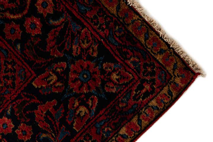 8' 8 x 11' 8 Hand Knotted Sarough Persian Wool Rug