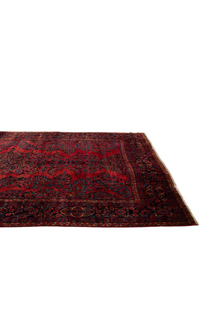 8' 8 x 11' 8 Hand Knotted Sarough Persian Wool Rug
