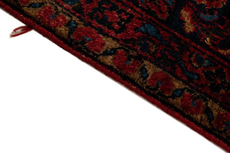 Detail image of 8' 8 x 11' 8 Hand Knotted Sarough Persian Wool Rug