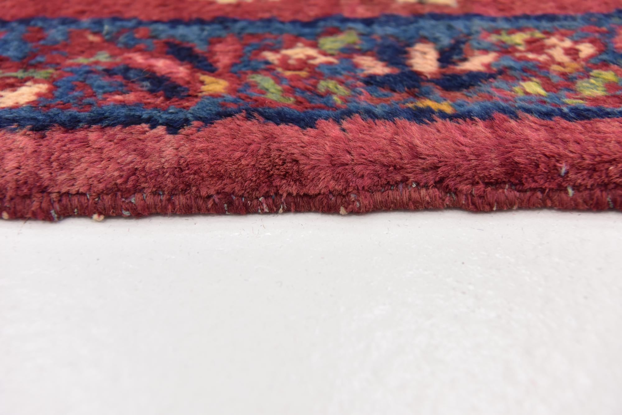 8' 8 x 12' 9 Hand Knotted Sarough Persian Wool Rug