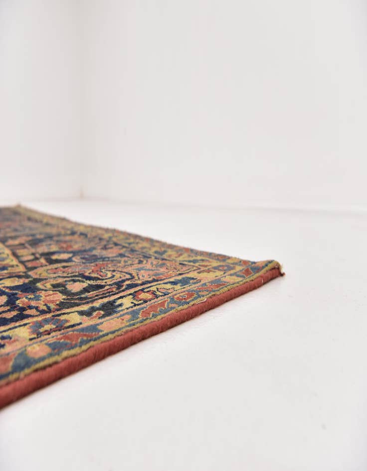 Detail image of 8' 10 x 12'  Hand Knotted Sarough Persian Wool Rug