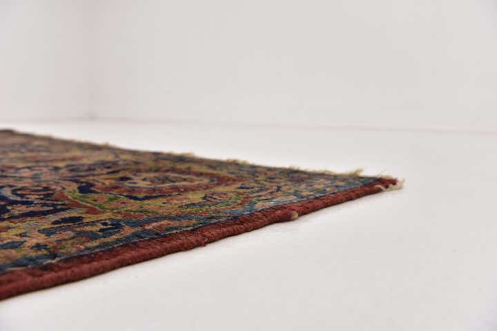 9' 3 x 11' 6 Hand Knotted Sarough Persian Wool Rug