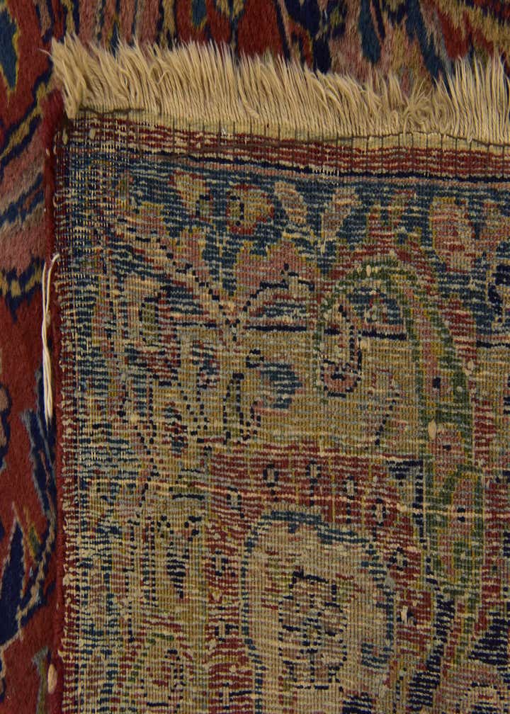 9' 3 x 11' 6 Hand Knotted Sarough Persian Wool Rug