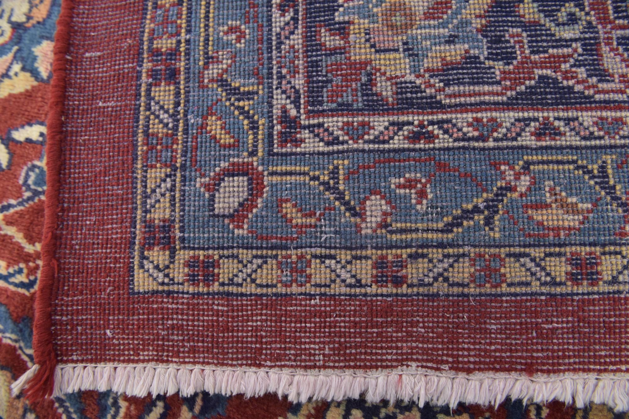 9' 9 x 13' 5 Hand Knotted Sarough Persian Wool Rug