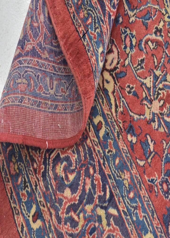 9' 8 x 13' 4 Hand Knotted Sarough Persian Wool Rug