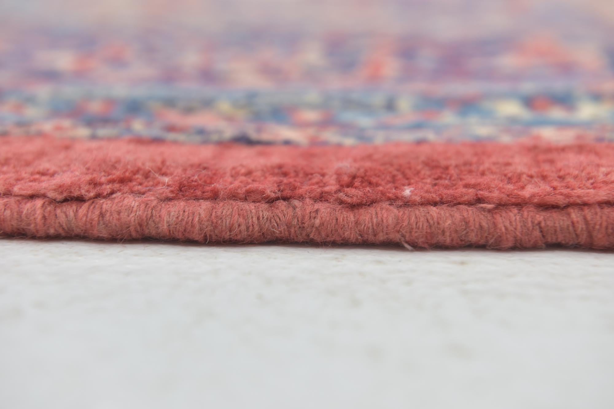 9' 8 x 13' 4 Hand Knotted Sarough Persian Wool Rug