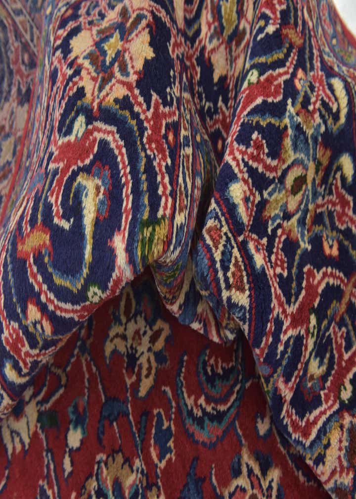 9' 8 x 13' Hand Knotted Sarough Persian Wool Rug