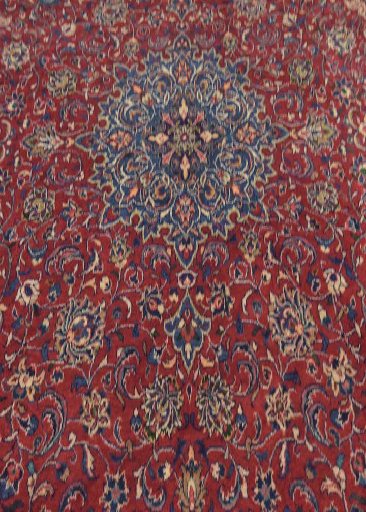 9' 8 x 13' Hand Knotted Sarough Persian Wool Rug