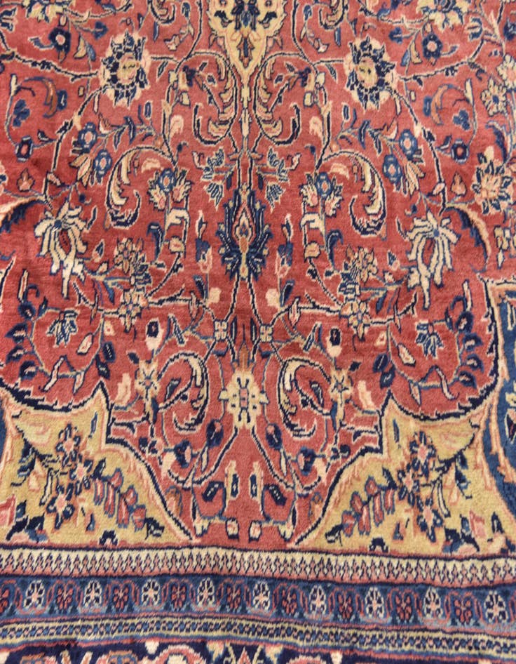 Detail image of 10' 3 x 14' Hand Knotted Sarough Persian Wool Rug