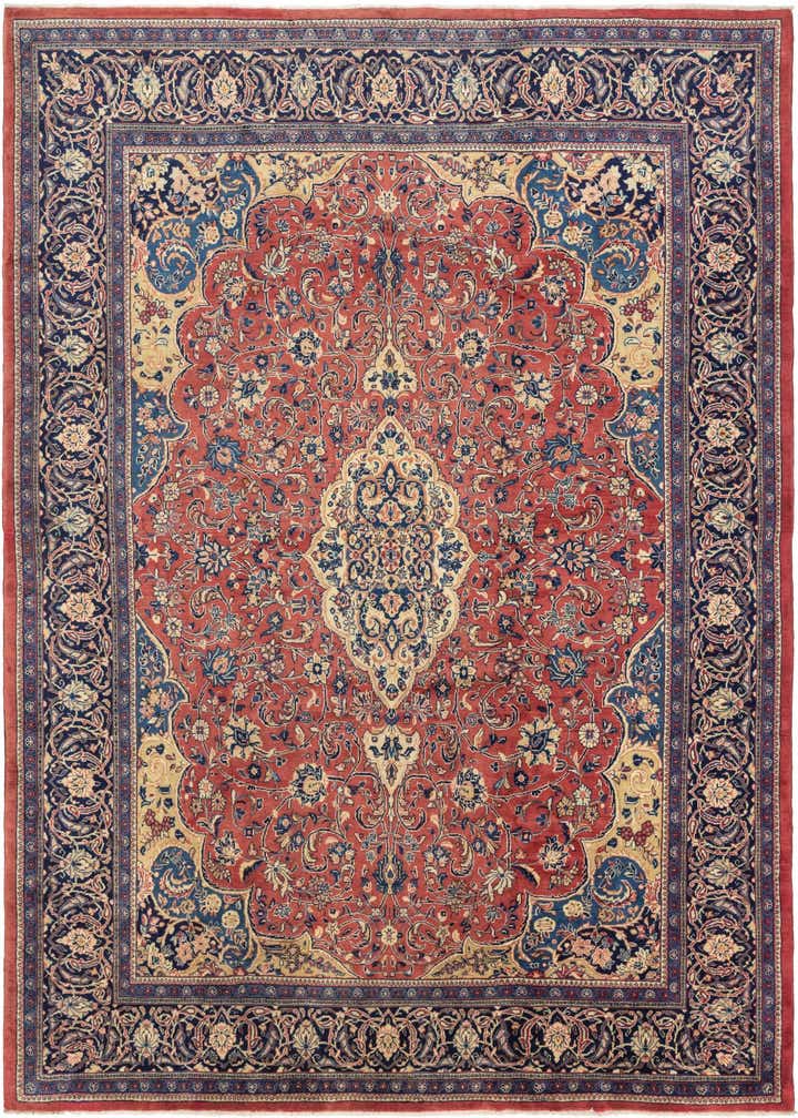10' 3 x 14' Hand Knotted Sarough Persian Wool Rug