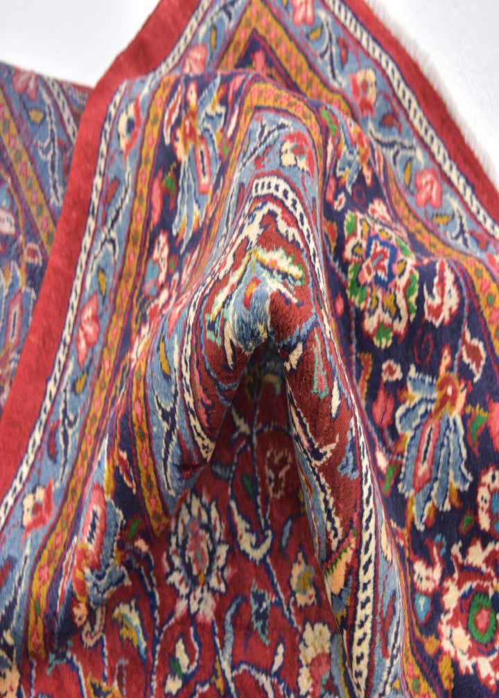 10' x 13' 3 Hand Knotted Sarough Persian Wool Rug
